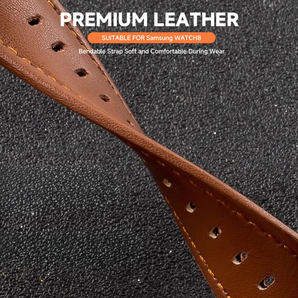 Premium Leather Strap for Samsung Galaxy Watch 8 & Classic Models