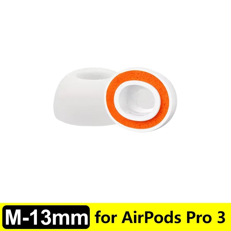 Premium Memory Foam Eartips for AirPods Pro 3 - Soft Comfort Fit