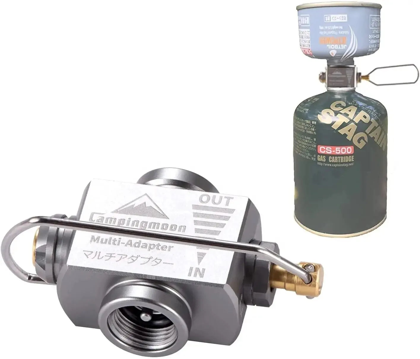 CAMPINGMOON Z15 Gas Adapter | Safe, Easy Gas Refill Tool