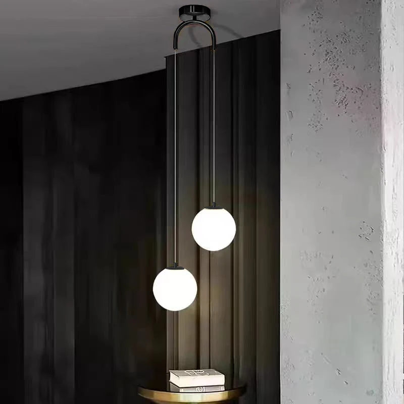 Modern Glass Ball Pendant Light for Dining & Kitchen - Ramalho