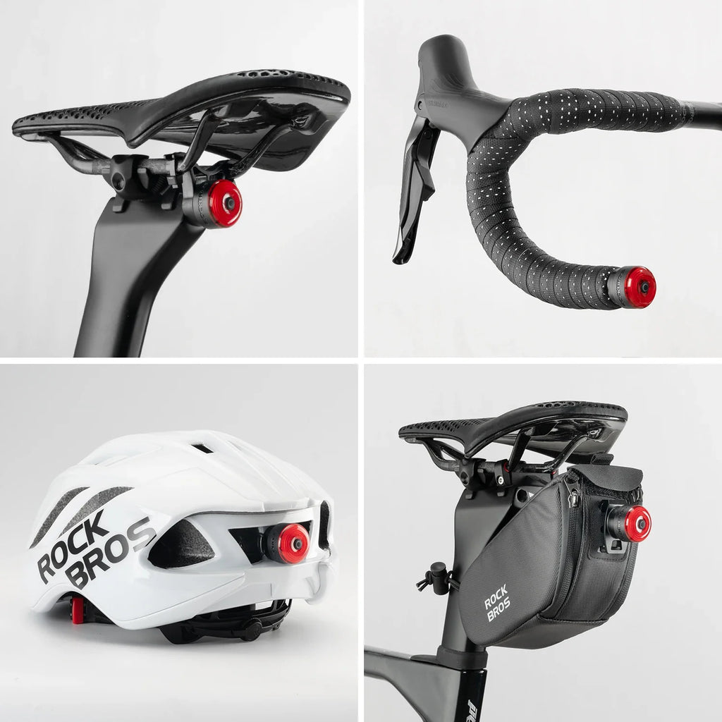 ROCKBROS Smart Brake Taillight - Enhance Night Safety on Bicycles