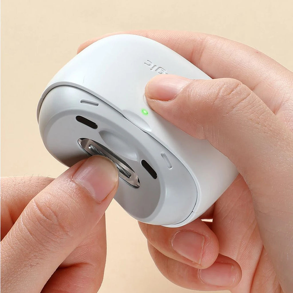 Seemagic Electric Automatic Nail Clipper with LED Light & Upgrade Cutter Head