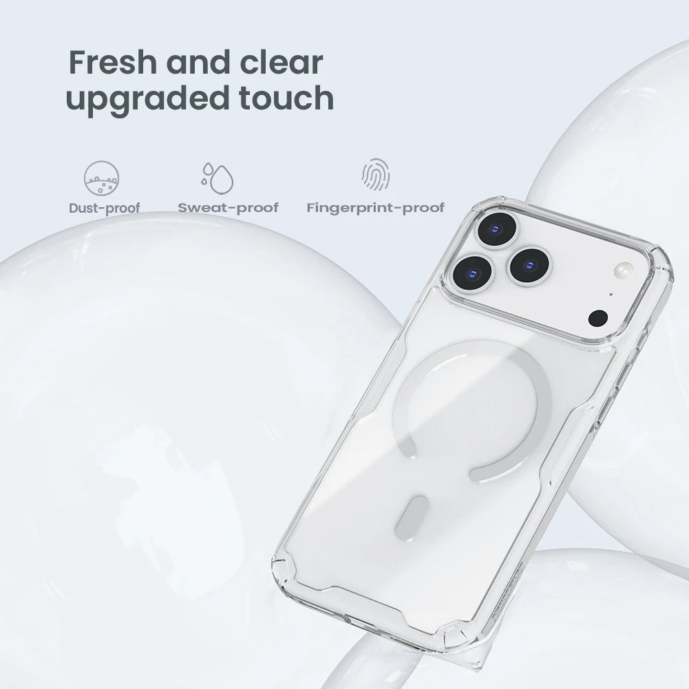 Nillkin Magnetic TPU Case for iPhone 17 Pro Max - Sleek Protection