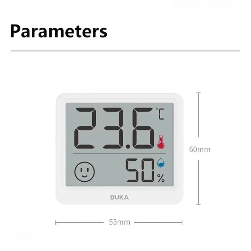 DUKA Atuman 2.5 Inch LCD Digital Temperature & Humidity Meter