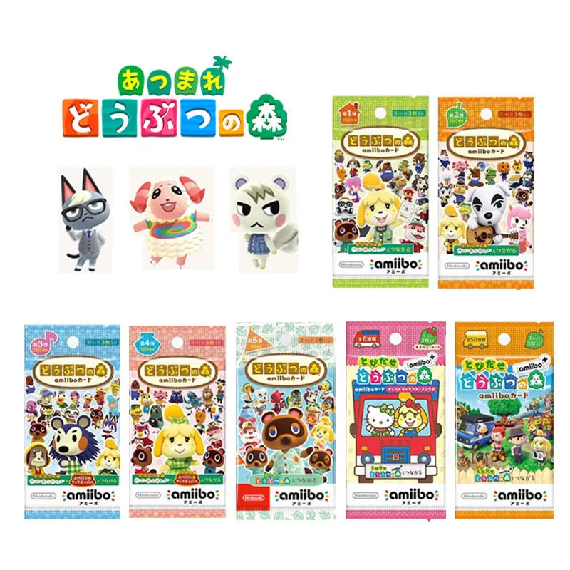 Nintendo Amiibo Animal Crossing NFC Game Cards Series 1-5 - Collectible Fun