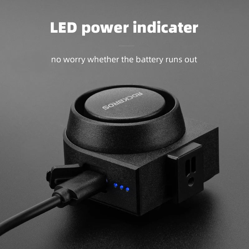 ROCKBROS Anti-Theft Electric Bike Alarm with Remote Control