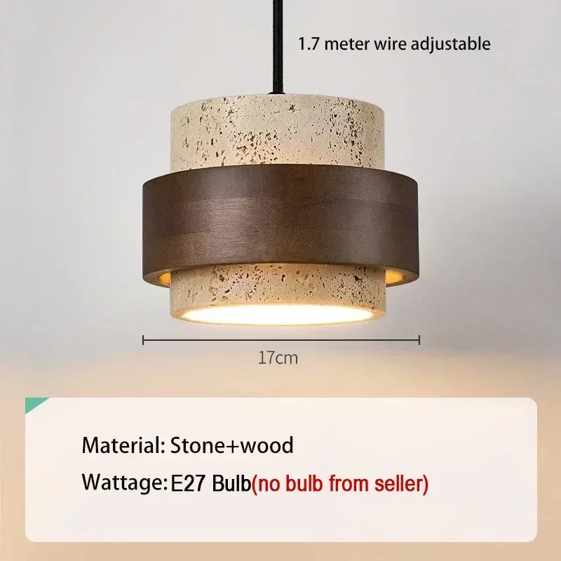 Stylish LED Stone Pendant Chandelier for Modern Home Decoration