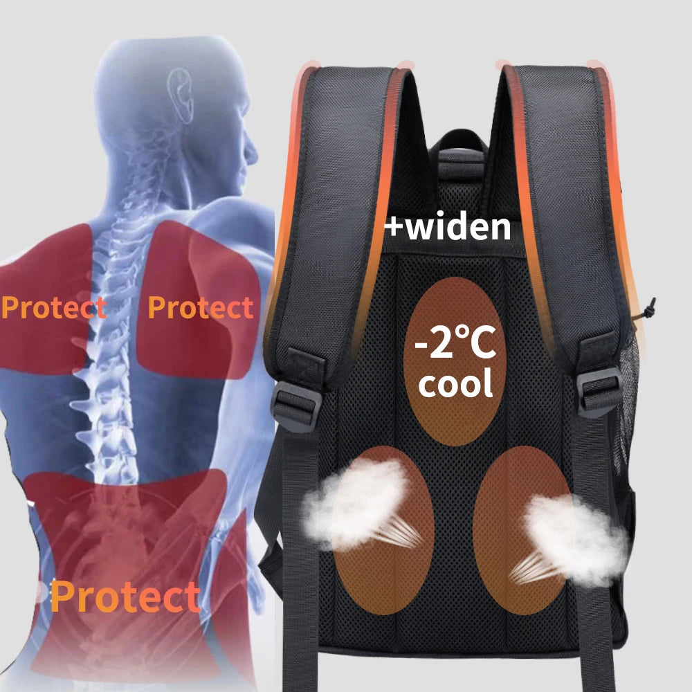 33L Insulated Thermal Backpack - Perfect for Beach and Outdoor Fun