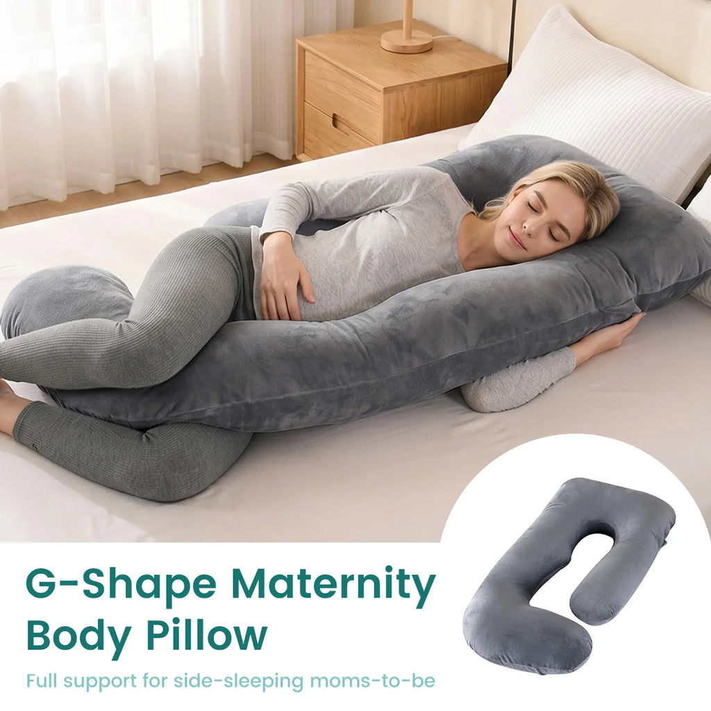 G-Shape Maternity Pillow - Ultimate Full Body Support for Expecting Moms