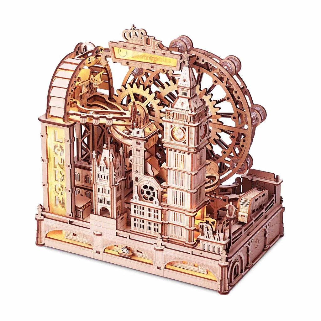 Rokr London Marble Run 3D Puzzle - Fun Interactive Gift for All Ages