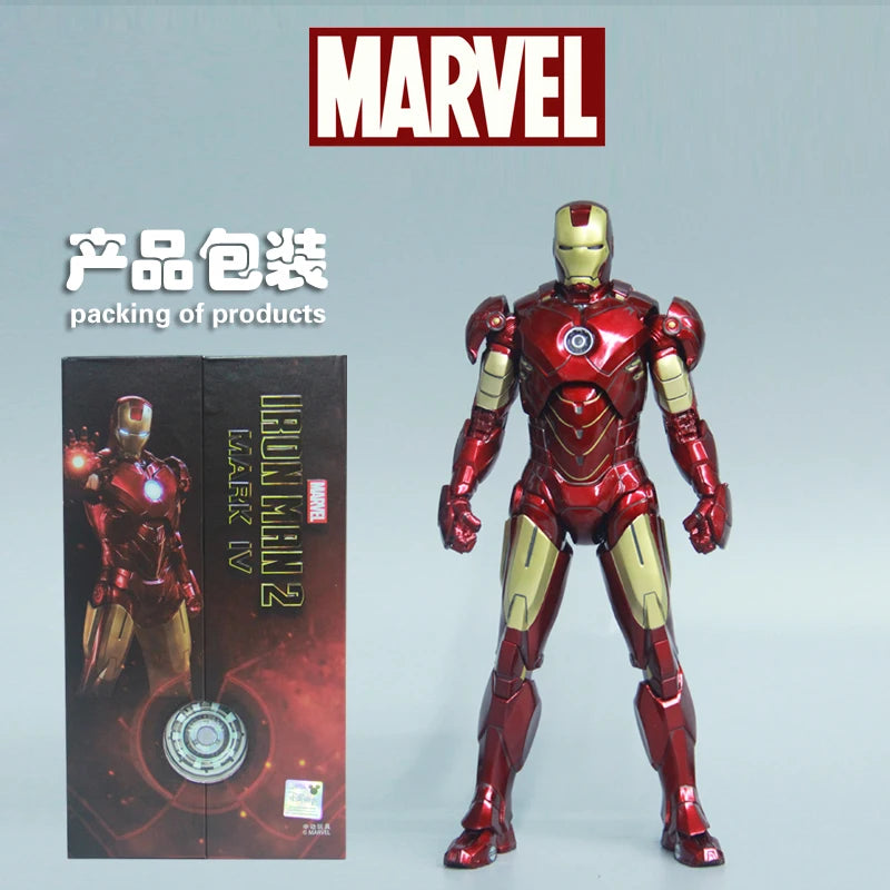 ZD Toys Iron Man Action Figures - 7" Fully Articulated Collectibles