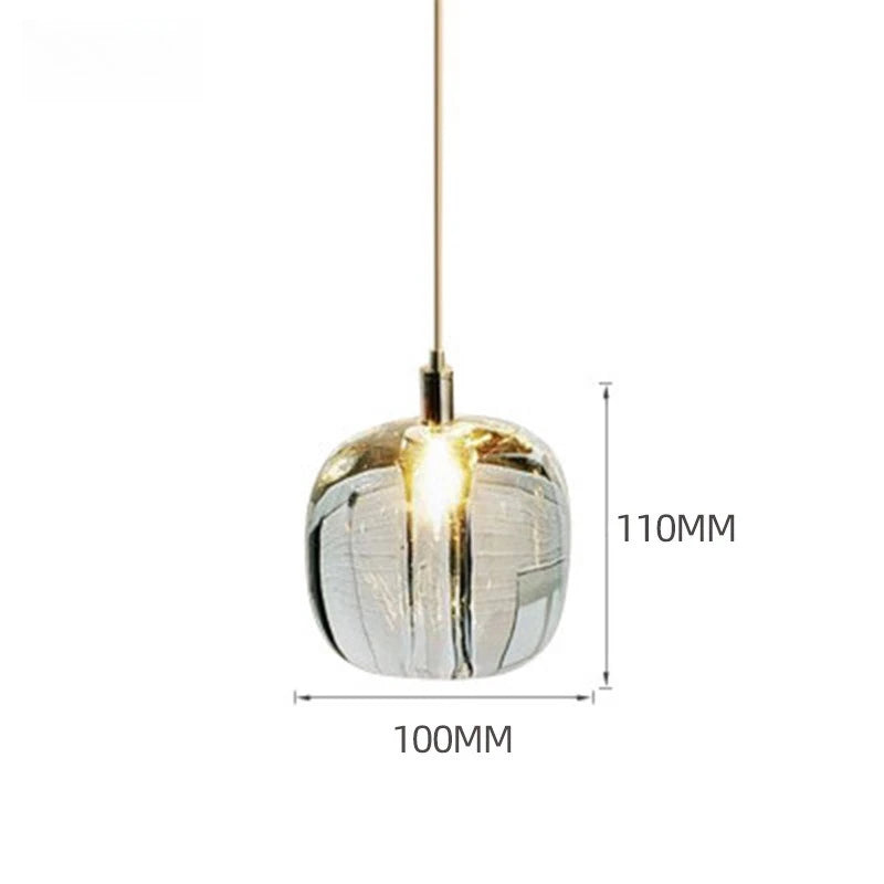 Elegant Modern Crystal Pendant Chandelier for Bedroom & Dining