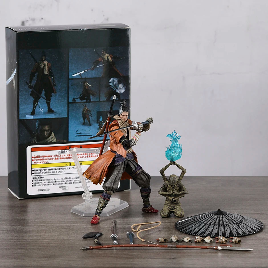 Figma 483DX Sekiro Action Figure - Premium PVC Collectible Toy