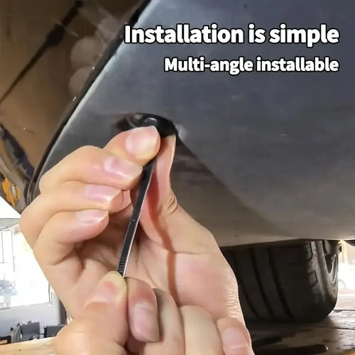 100 Heavy-Duty Self-Locking Nylon Cable Ties - UV-Resistant Fasteners