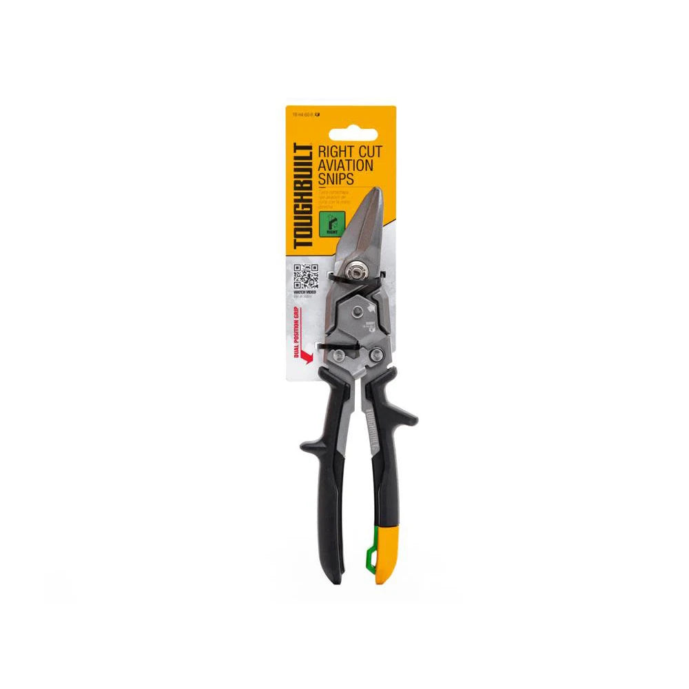 ToughBuilt Aviation Snips - Precision Cutting & Ergonomic Design