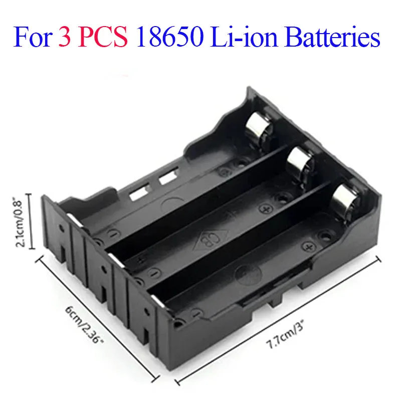 18650 Battery Storage Box - Versatile 1 to 4 Cell Holder