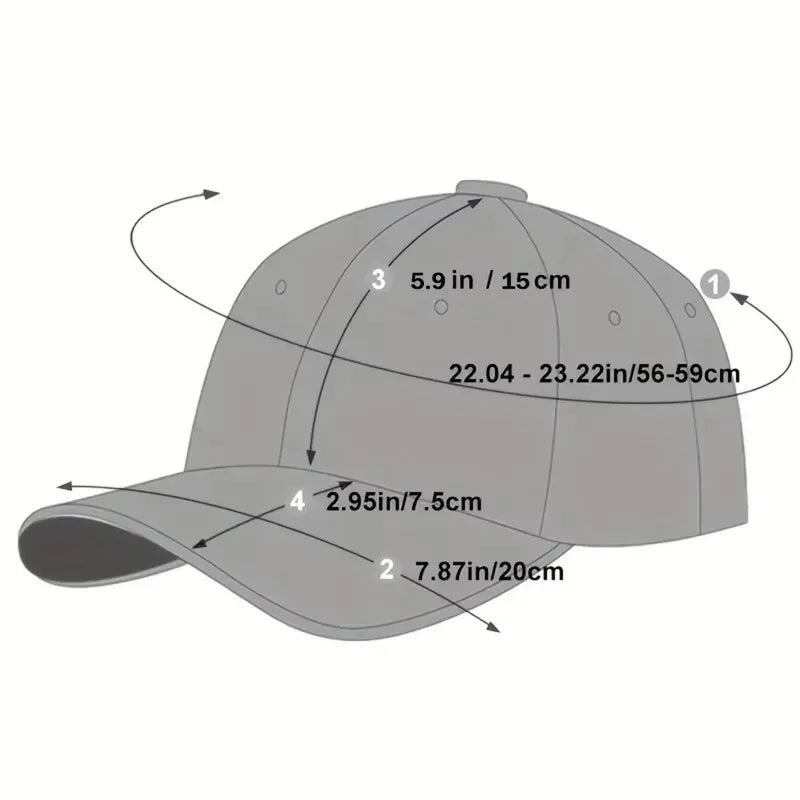 Unisex Embroidered Sunset Baseball Cap - Adjustable Soft Trucker Hat