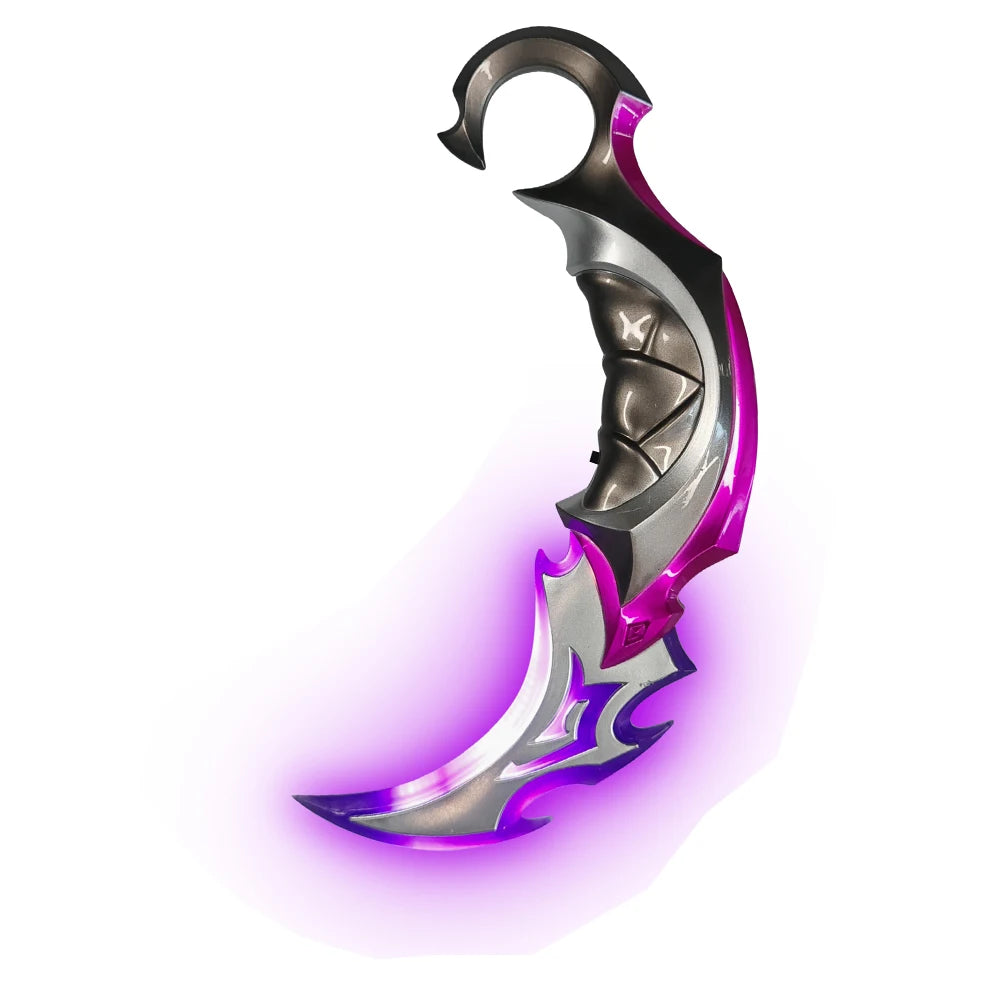 17cm LED Karambit Prop for Valorant Cosplay Events