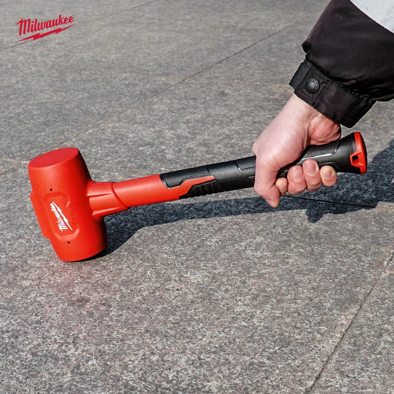 Milwaukee 3-Pound Non Rebound Rubber Hammer for Tile Installation