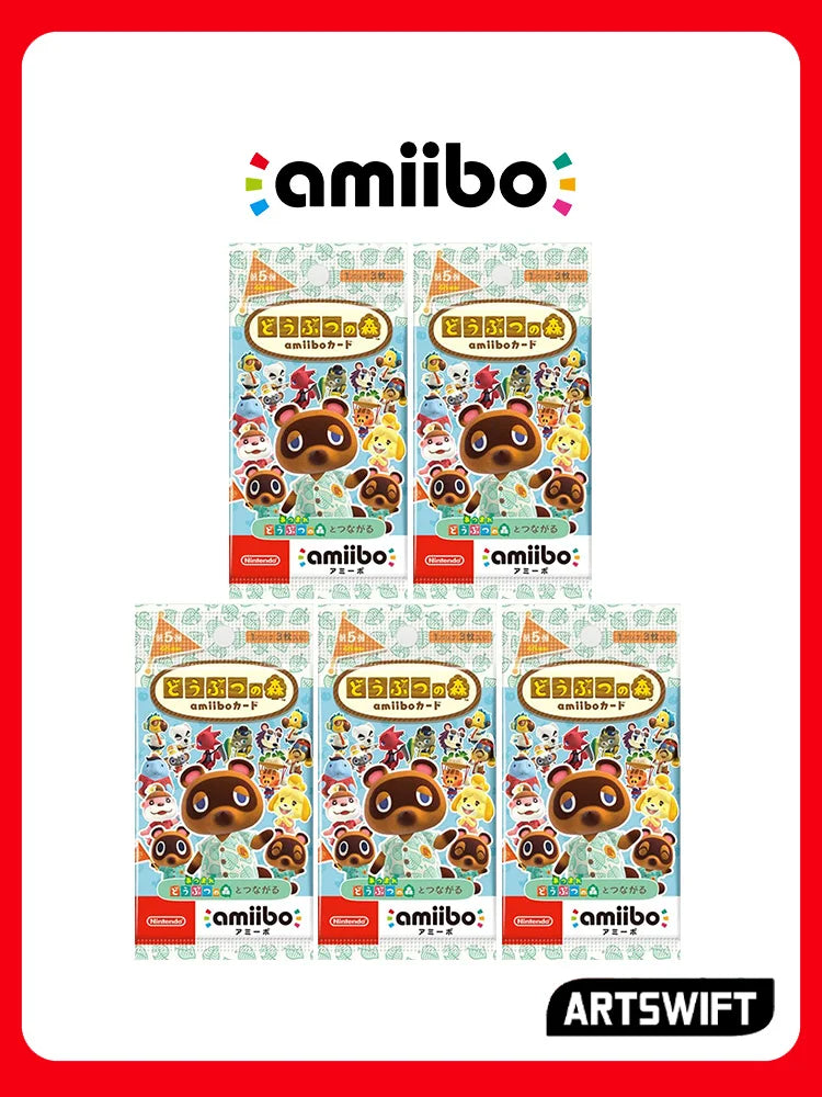 Nintendo Amiibo Animal Crossing NFC Game Cards Series 1-5 - Collectible Fun