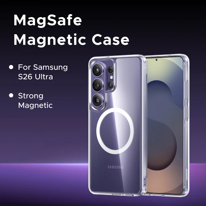 UGREEN Clear Magnetic Case for Samsung Galaxy S26 Ultra 2026