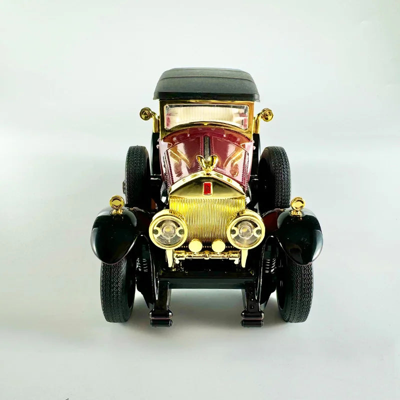 1:24 Retro Phantom Classic Car Model with Sound & Light Features