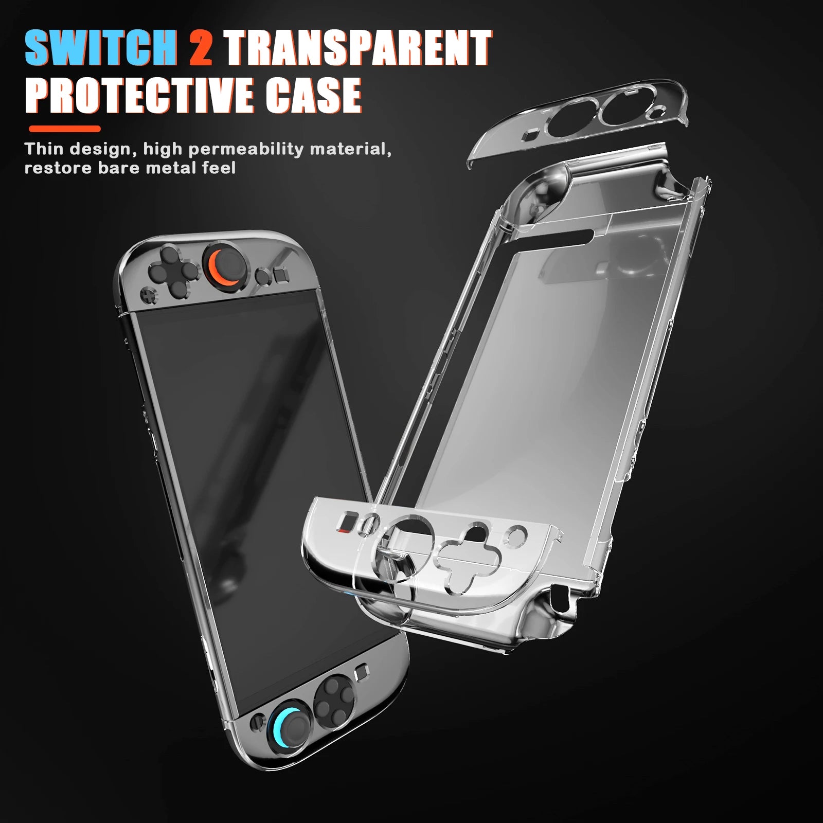 VGBUS Nintendo Switch 2 Travel Case Kit with Hard Shell & Accessories