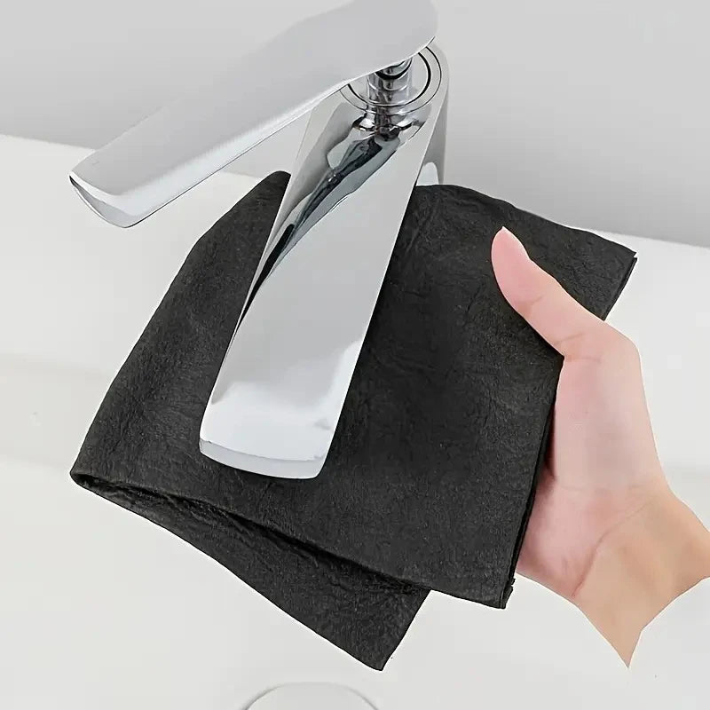 Thickened Magic Glass Cleaning Cloth - Streak-Free & Reusable Tool