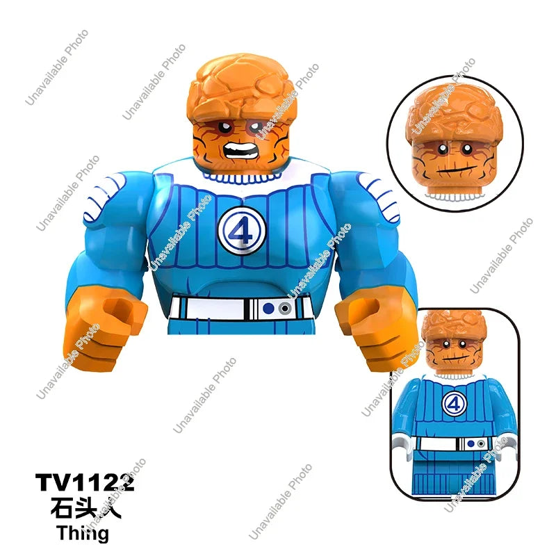 Hot Toys Mini Building Blocks Superhero Figures - Fun for All Ages