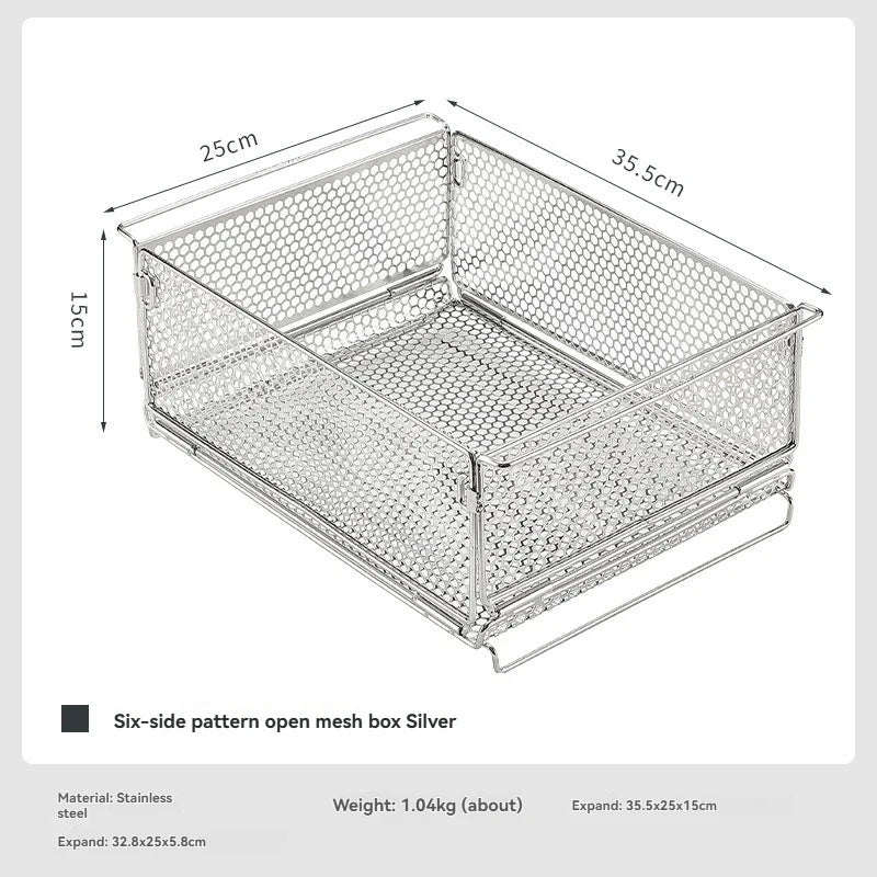CAMPINGMOON CK-24SF Versatile Outdoor Storage & Filter Basket