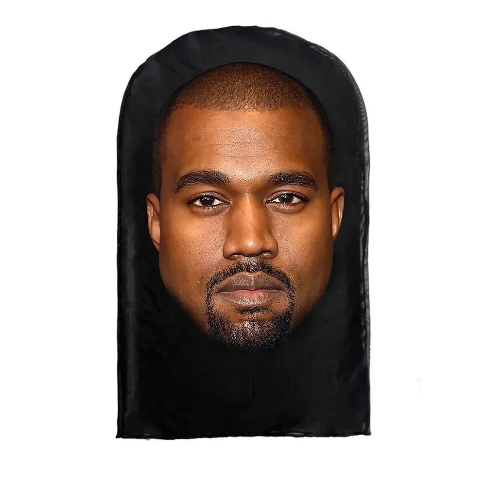 Funny 3D Printed Full Face Mask - Celebrity Costume Balaclava