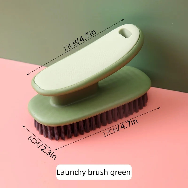 Multifunctional Long-Handled Laundry Brush - Gentle on Clothes