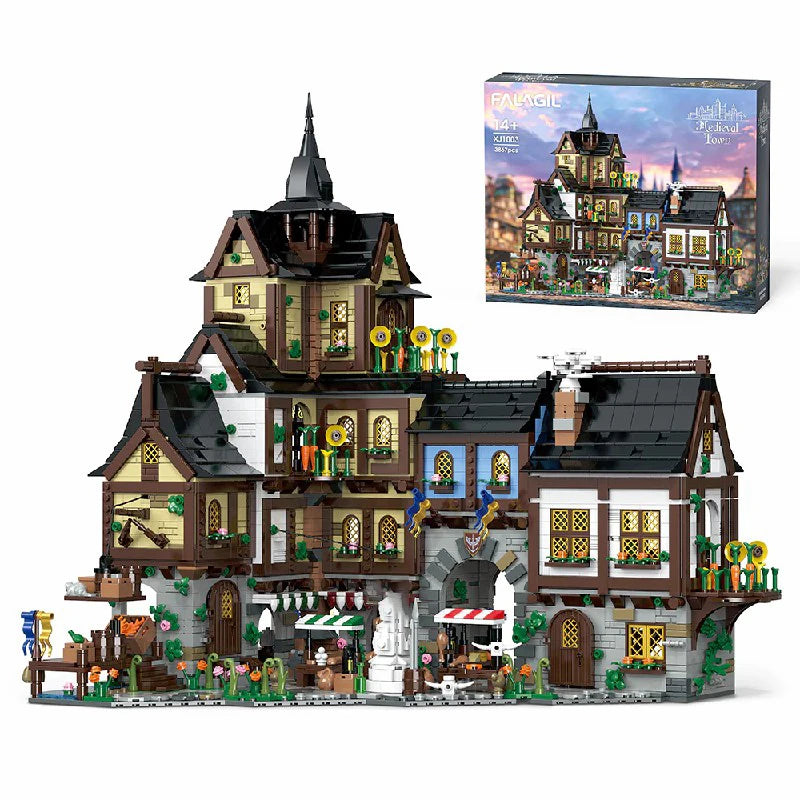 3867PCS Medieval Town Building Blocks Set - Ultimate Creative Challenge