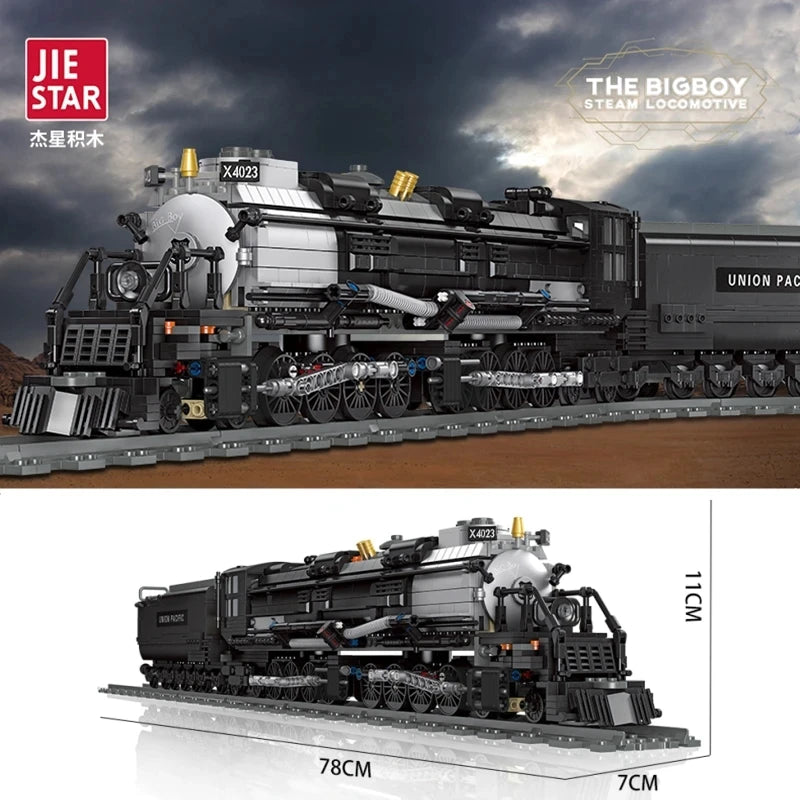 Union Pacific Big Boy Model Train Building Blocks – 1608 Pieces