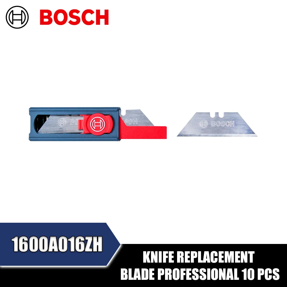 Bosch Professional 10PCS Utility Replacement Blades for Precision Cutting