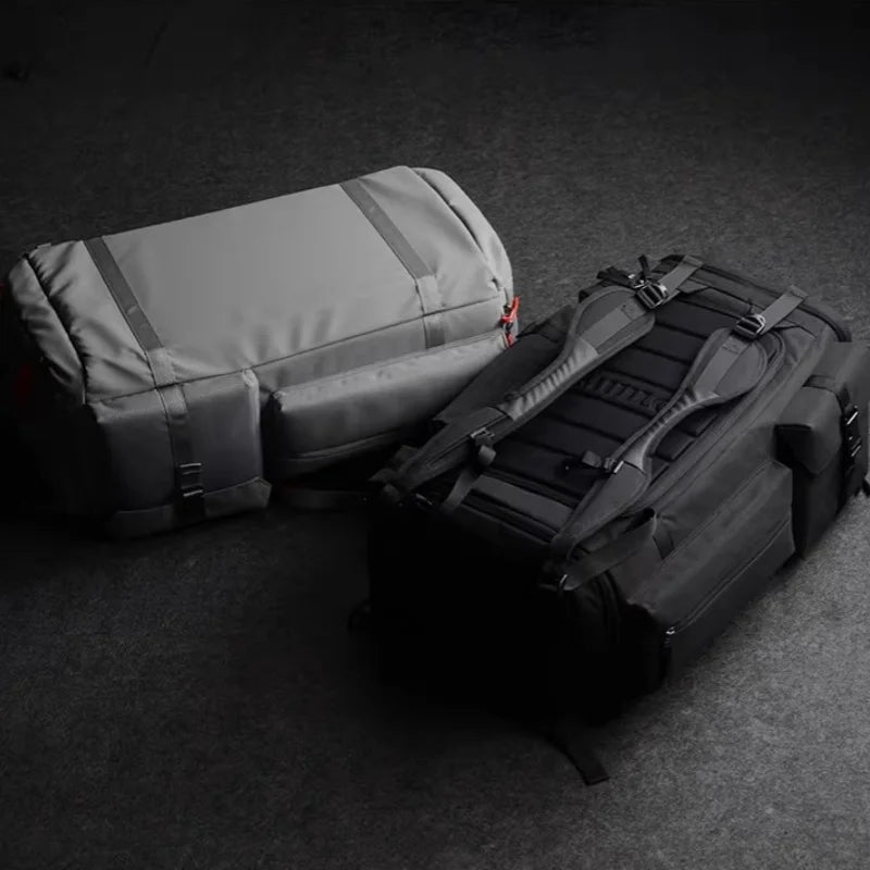 Durable Nylon Sports Backpack with Wet-Dry Separation - 33-35L