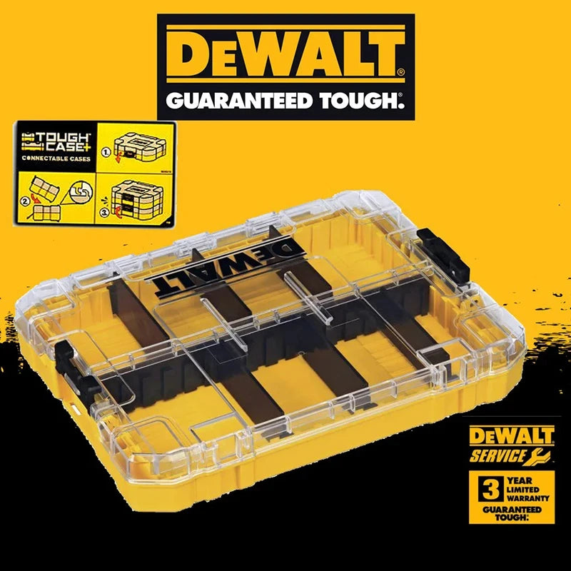 DEWALT Tough Case with Internal Partitions for Tool Storage - 220x170x32mm