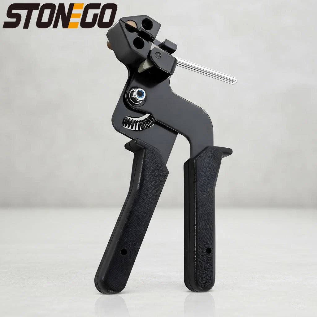 Stainless Steel Cable Tie Tensioner with Built-In Cutter