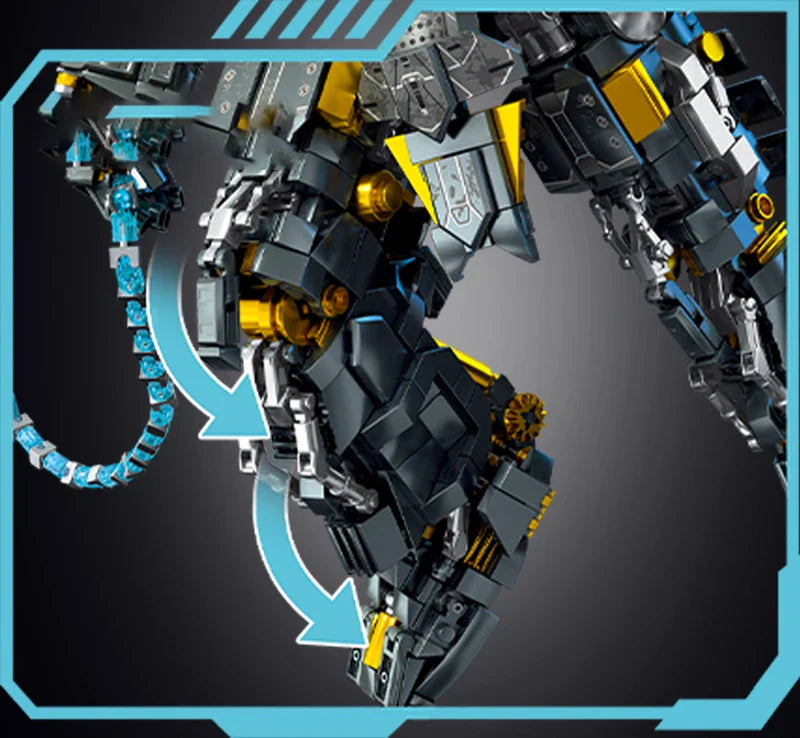 Marvel Iron Hero Mech Building Kit - 2300+ Pieces Toy Set