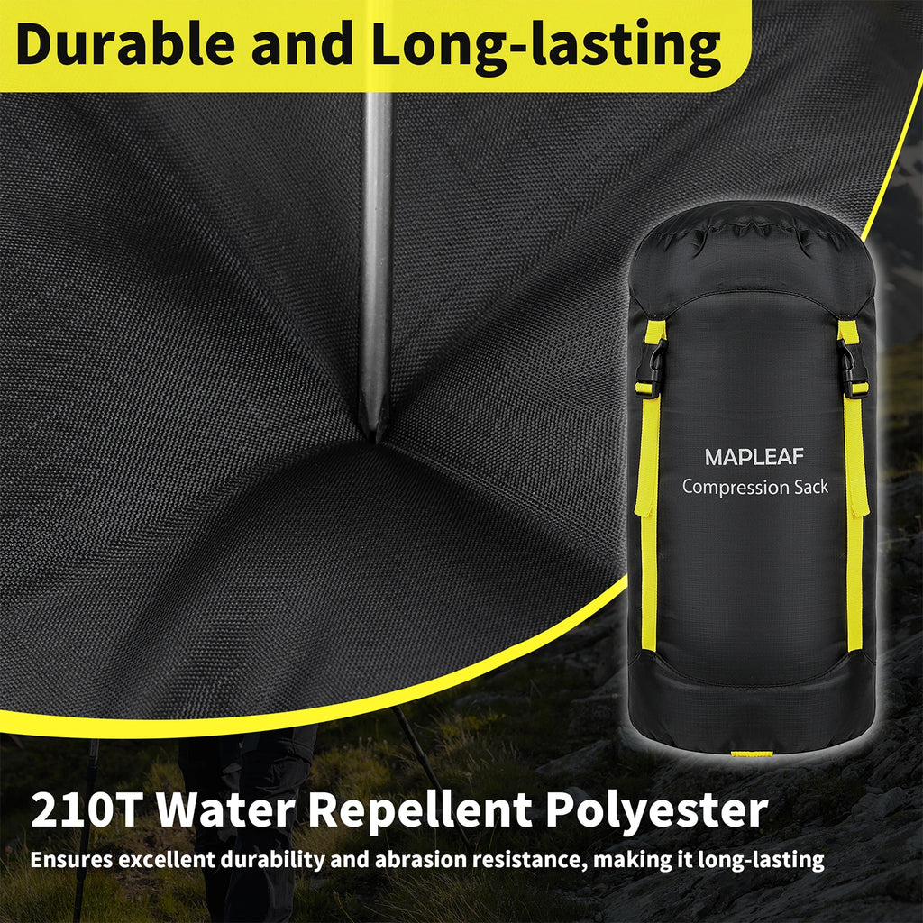MAPLEAF Ultralight Compression Sleeping Bag - Waterproof & Compact