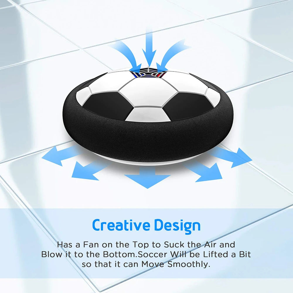 LED Hover Soccer Ball - Interactive Indoor & Outdoor Sports Toy for Kids