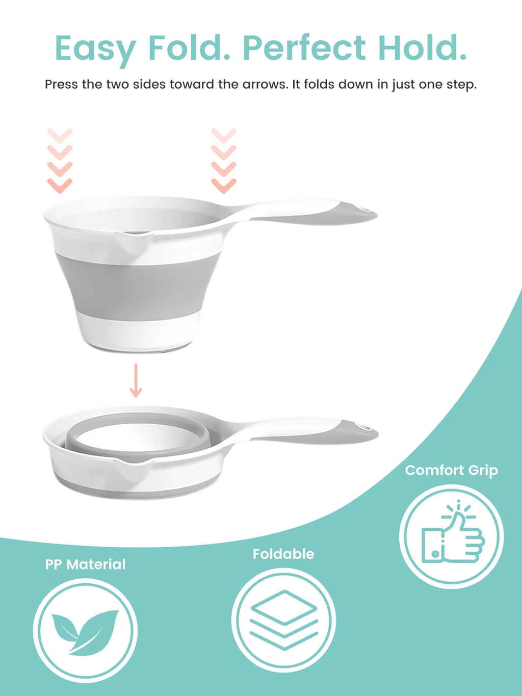 Portable Hair Washing Ladle – Effortless Bathing for All Ages