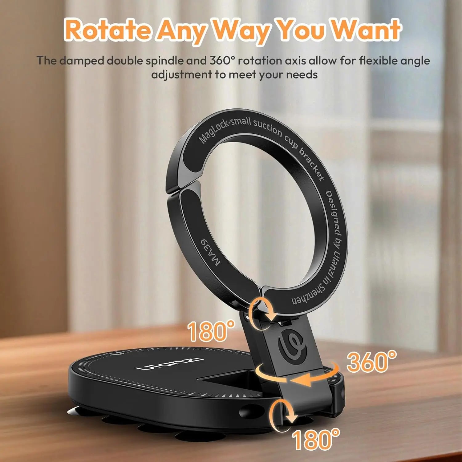 Ulanzi MA39 Magnetic Smartphone Desktop Stand - Versatile & Portable