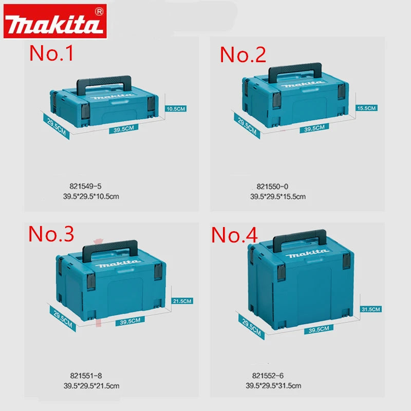 Makita MAKPAC Multi-layer Tool Storage Case - Portable & Functional