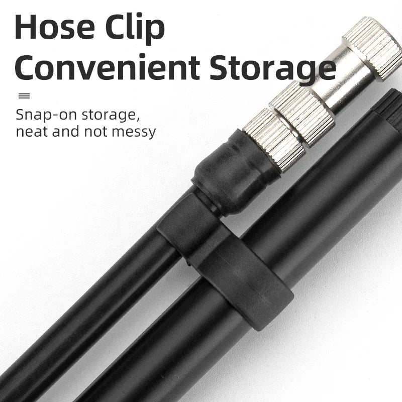ROCKBROS 300 PSI High-Pressure Bicycle Pump for Quick Inflation