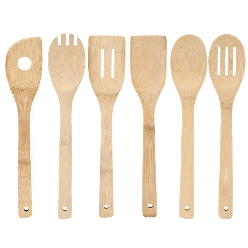 Eco-Friendly Bamboo Cooking Utensil Set – Multi-Purpose Kitchen Tools