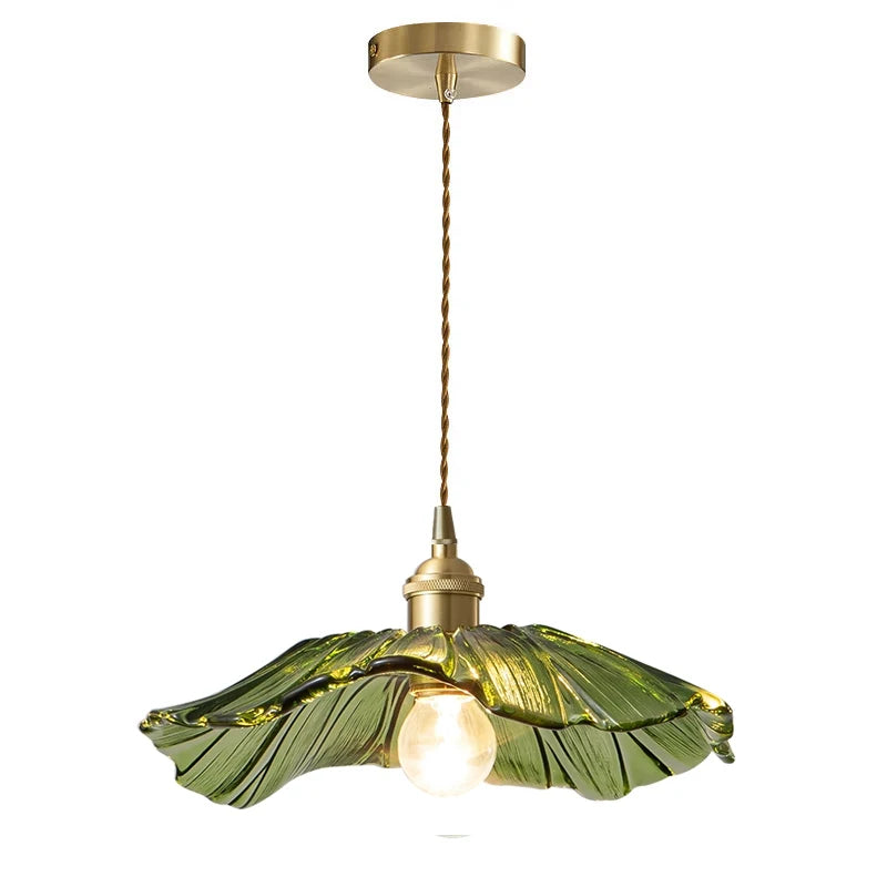 Stylish Glass Pendant Light - Modern Hanging Lamp for Dining & Kitchen