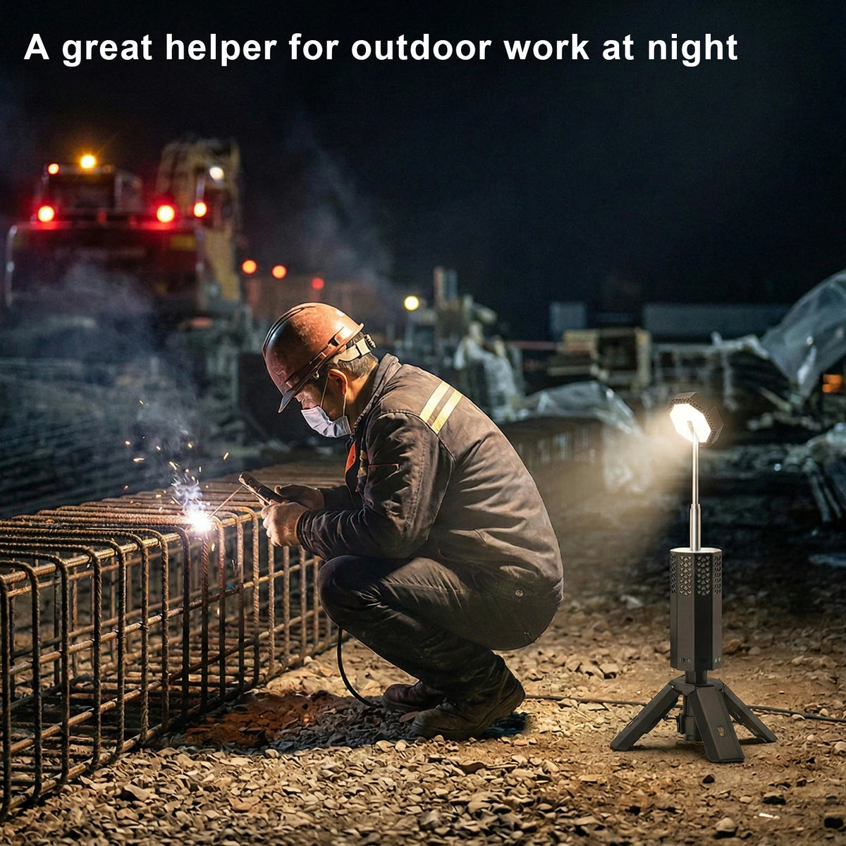 20000mAh Rechargeable LED Camping Lantern - Portable & Dimmable Light
