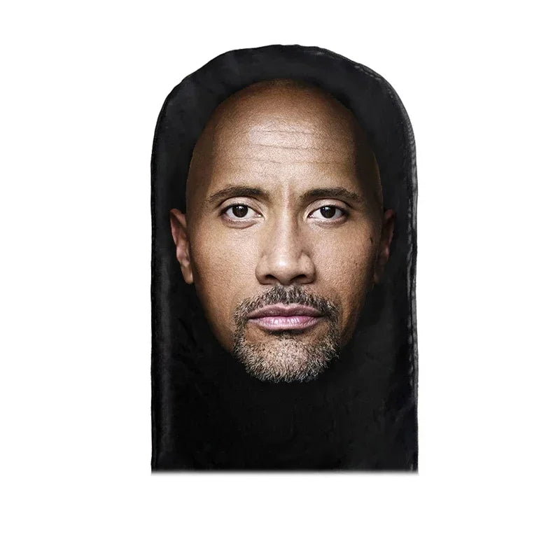 3D Realistic Full Face Halloween Mask - Funny Celebrity Balaclava