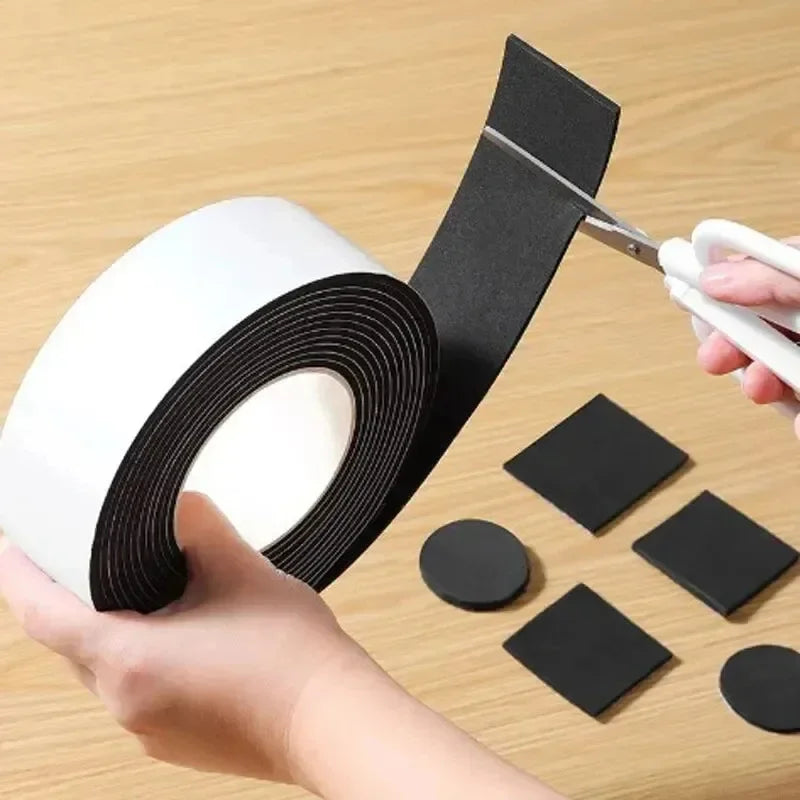 Non-Slip Foam Furniture Leg Pads - Self-Adhesive & Silent